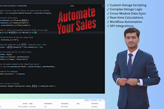 design advanced zoho blueprints and sales process workflows