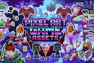 create and animate professional pixel art assets for your game