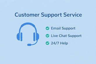handle customer support, email support and live chat