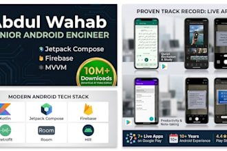 develop android apps with jetpack compose, firebase, and mvvm clean architecture