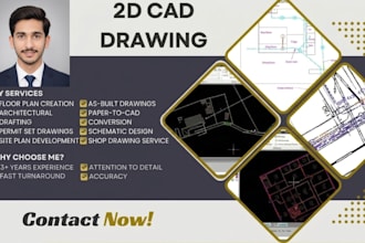 do architectural cad tracing with utmost priority