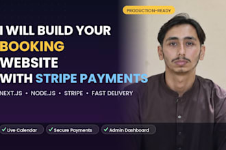 build an appointment booking site with stripe payments