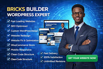 build fast responsive wordpress website with bricks builder