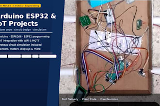 help you with arduino, esp8266, esp32 coding and iot project