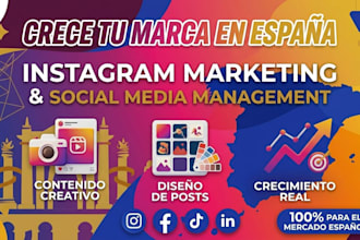 grow your brand with instagram marketing and social media management in spain
