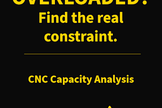 identify cnc bottlenecks and boost throughput fast expert analysis