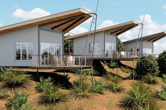 revit3d tropical wooden house,modular homes exterior,penthouse bedroom,3d layout