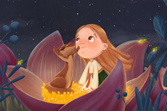 illustrate a childrens picture book