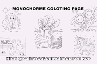 custom coloring book design personalized pages for relaxation fun