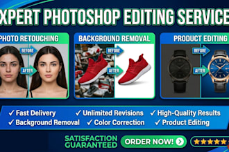do professional photoshop editing and retouching removing adding people object