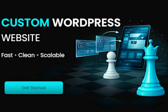 design and build wordpress website