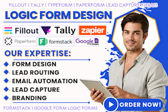 create fillout tally typeform google form formstack paperform workflow setup