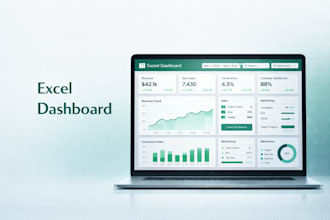 build an excel dashboard for business tracking