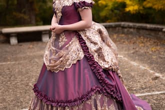 make custom costumes for stage, film, or cosplay