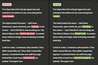 proofreading and book editing