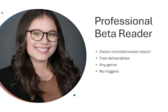 beta read your manuscript