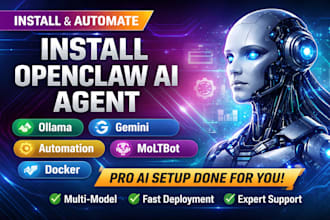install openclaw ai agent ollama gemini automation moltbot docker
