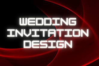 design wedding invitation on canva