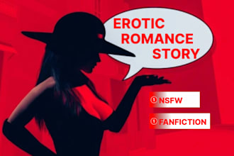 write nsfw fanfiction erotica story as a known ghostwriter