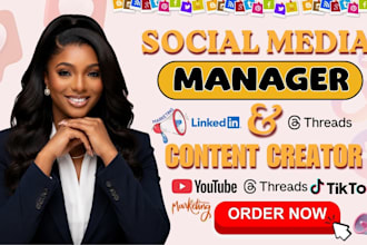 social media marketing manager social media content creator social media manager