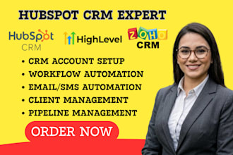 set up hubspot CRM pipelines hubspot workflows hubspot marketing automation