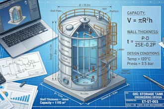 design plumbing water supply septic tank drainage system for building permit