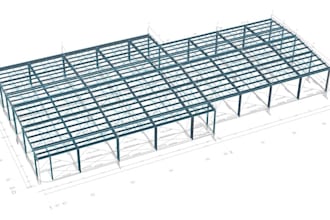 create professional steel structure model using revit