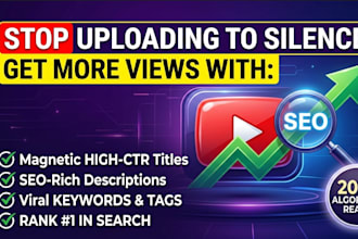 write viral youtube titles and SEO descriptions