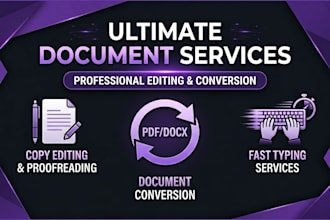professionally copy edit your documents
