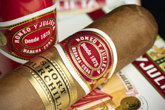 make a attractive cigar label, cigar logo, cigar band and cigar box design