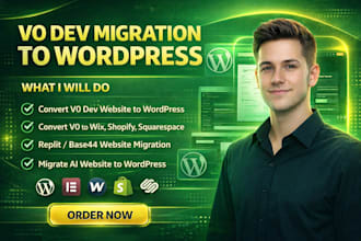 convert v0 dev website to wordpress v0 dev wix shopify squarespace migration