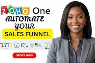 do zoho landing page and sales funnel with zoho campaigns salesiq for agencies