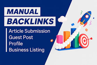 create 350 profile backlinks for SEO ranking