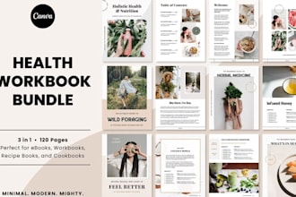 design medical ebook nutrition guide, health or fitness ebook, ebook ghostwriter