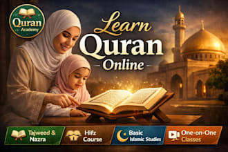 teach quran online with and basic islamic education