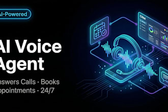 build an ai voice agent that answers calls and book appointments