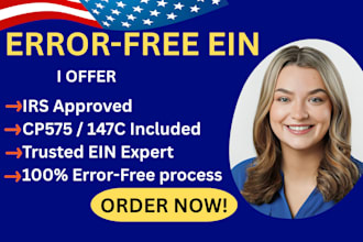 apply for ein tax id from irs with cp 575 for llc non us