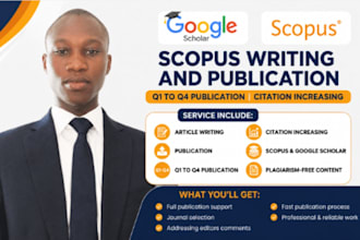 do google scholar writing, scopus q1 to q4,scopus paper writing in top journal