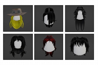 create roblox ugc hair thats ready to sell