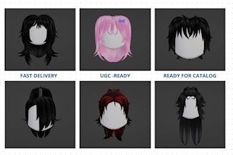 create roblox ugc hair thats ready to sell