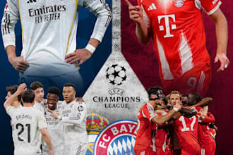 do a football matchday graphic design and social media sports design
