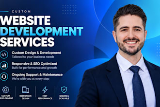 provide custom website development services