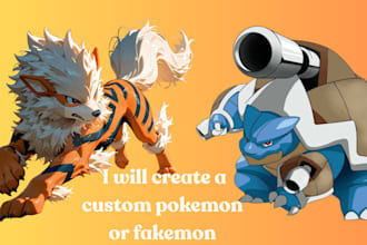 create custom fakemon sprites for your pokémon fangame