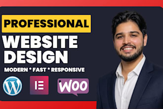 build wordpress website with elementor pro expertise