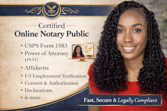 notarize documents, usps form 1583, remote online notary, online notarization
