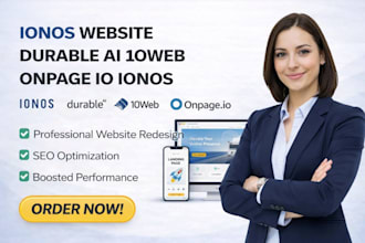 ionos website durable ai 10web onpage io ionos redesign website webwave builder