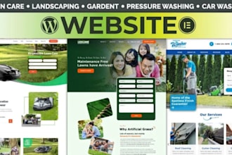 build squarespace cleaning website, roofing, hvac or pressure washing website