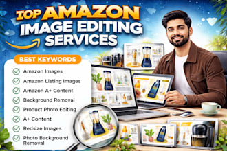 do image editing for your amazon listing images