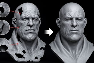 fix stl file repair 3d model edit custom modification for 3d printing repair stl
