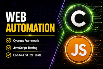 do web automation testing using cypress and javascript